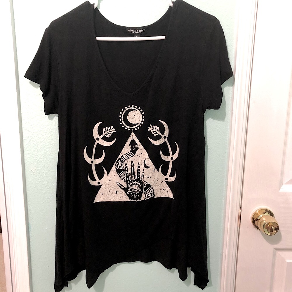 About A Girl Black Top